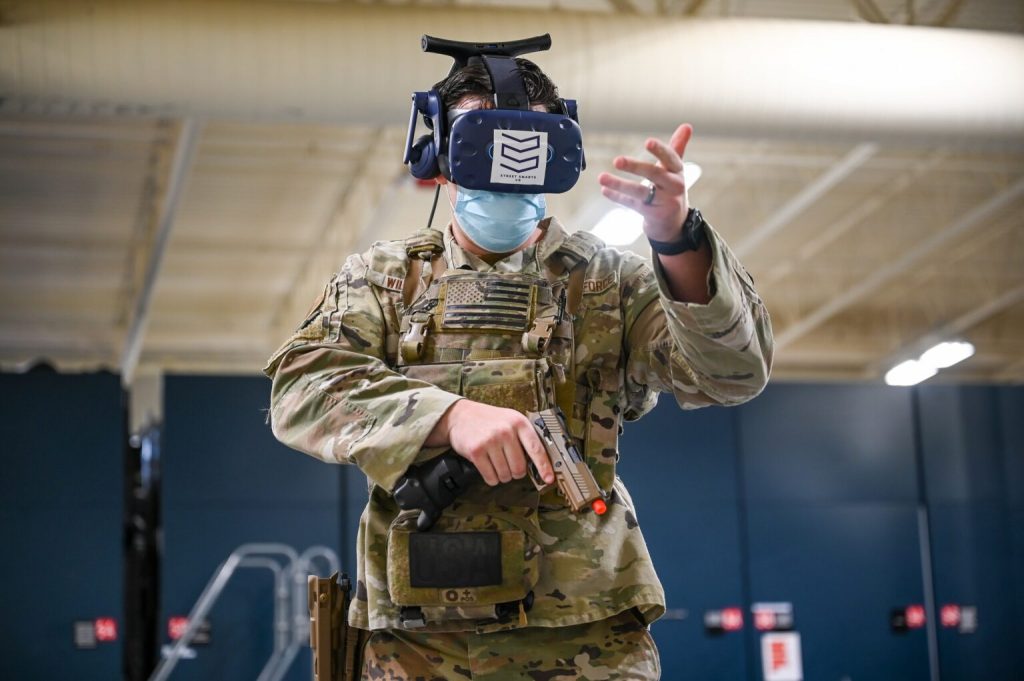 美国空军VR训练系统：将帮助士兵快速提高防御能力