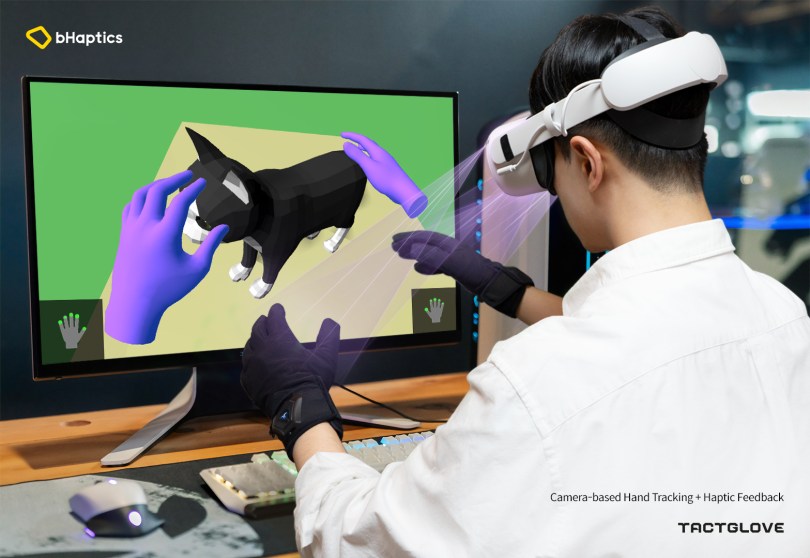 BHaptics发布售价299美元的VR触觉手套