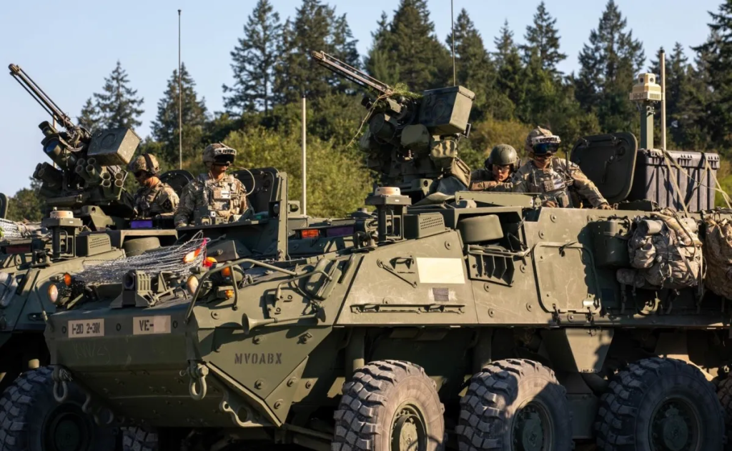 美国陆军正在为装甲车辆测试 AR 技术