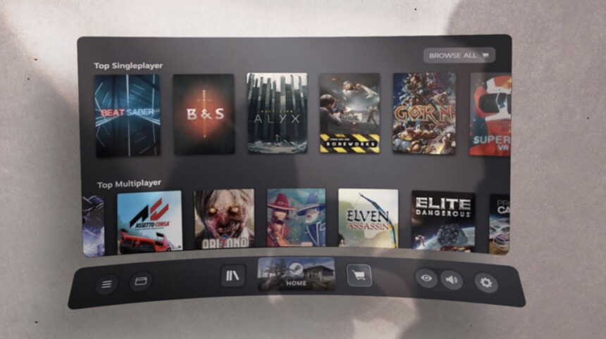 最新的 Steam 变化暗示了 Valve 对 VR 的真正看法