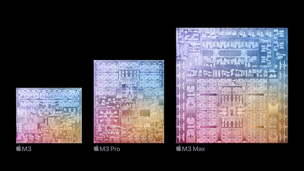 苹果推出最新个人电脑芯片 M3、M3 Pro 和 M3 Max