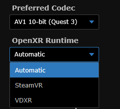 VD（Virtual Desktop）新 OpenXR 运行时绕过了 SteamVR 以提高性能
