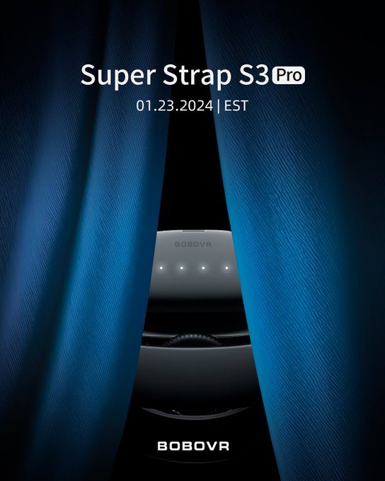 bobovr准备发布头戴配件Super strap S3 pro
