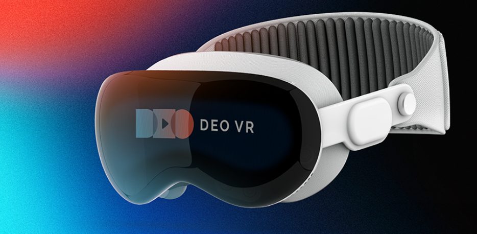 DeoVR在Apple Vision Pro上的使用说明，DeoVR应用将在3月发布
