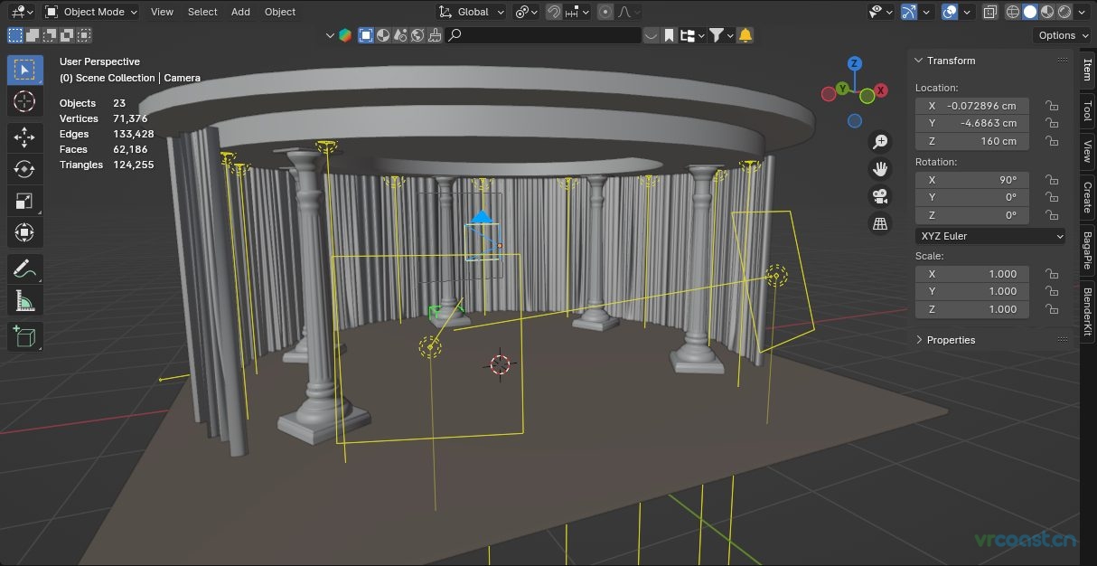 DeoVR：如何为绿屏 VR 视频渲染 3D CGI 背景