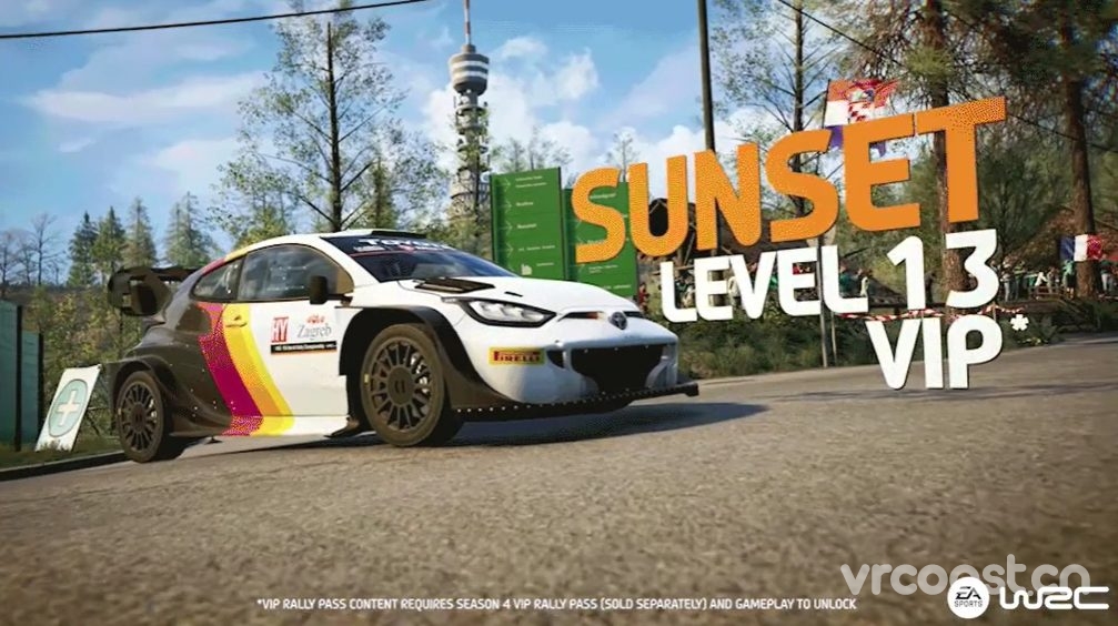 拉力赛车游戏WRC将在4月底发布VR模式