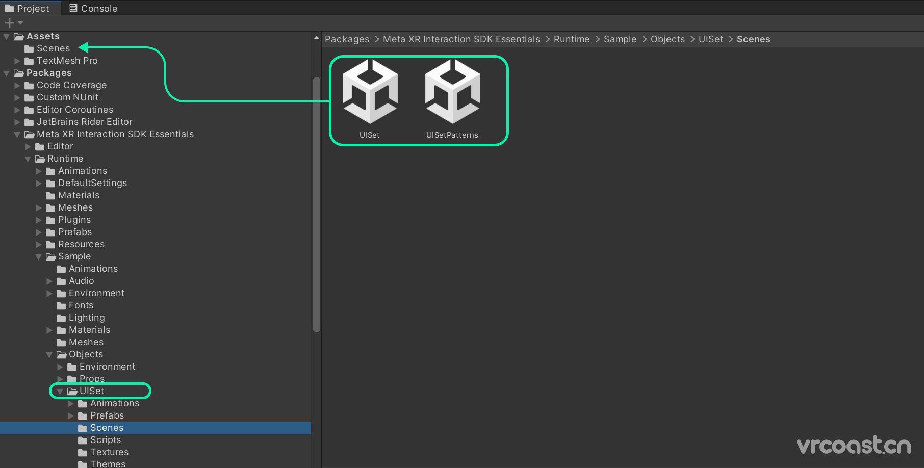 如何使用 Meta Horizon OS UI Set 构建空间2D应用程序